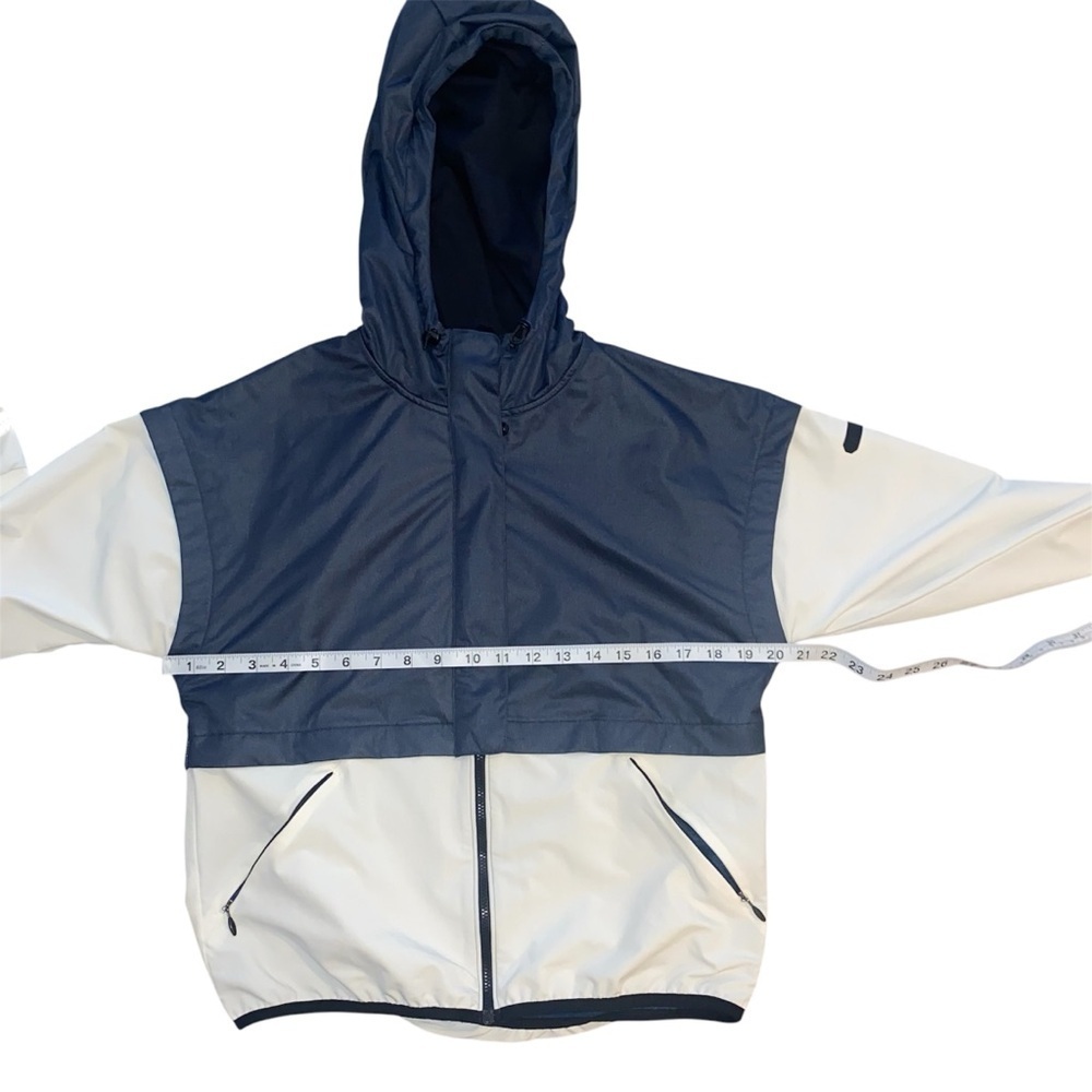 Under Armour Gore Windstopper Navy and White Hooded Jacket Women’s Size Small - Picture 3 of 13